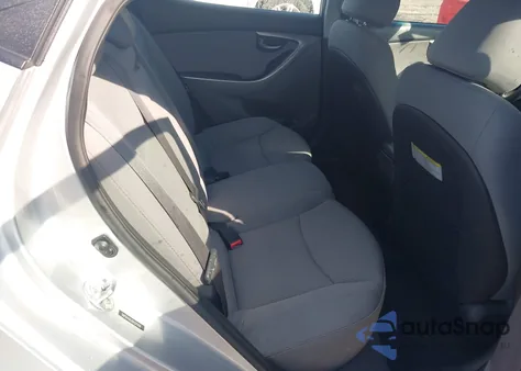 2013 Hyundai Elantra Gls z USA, uszkodzony, nr VIN 5NPDH4AEXDH371168